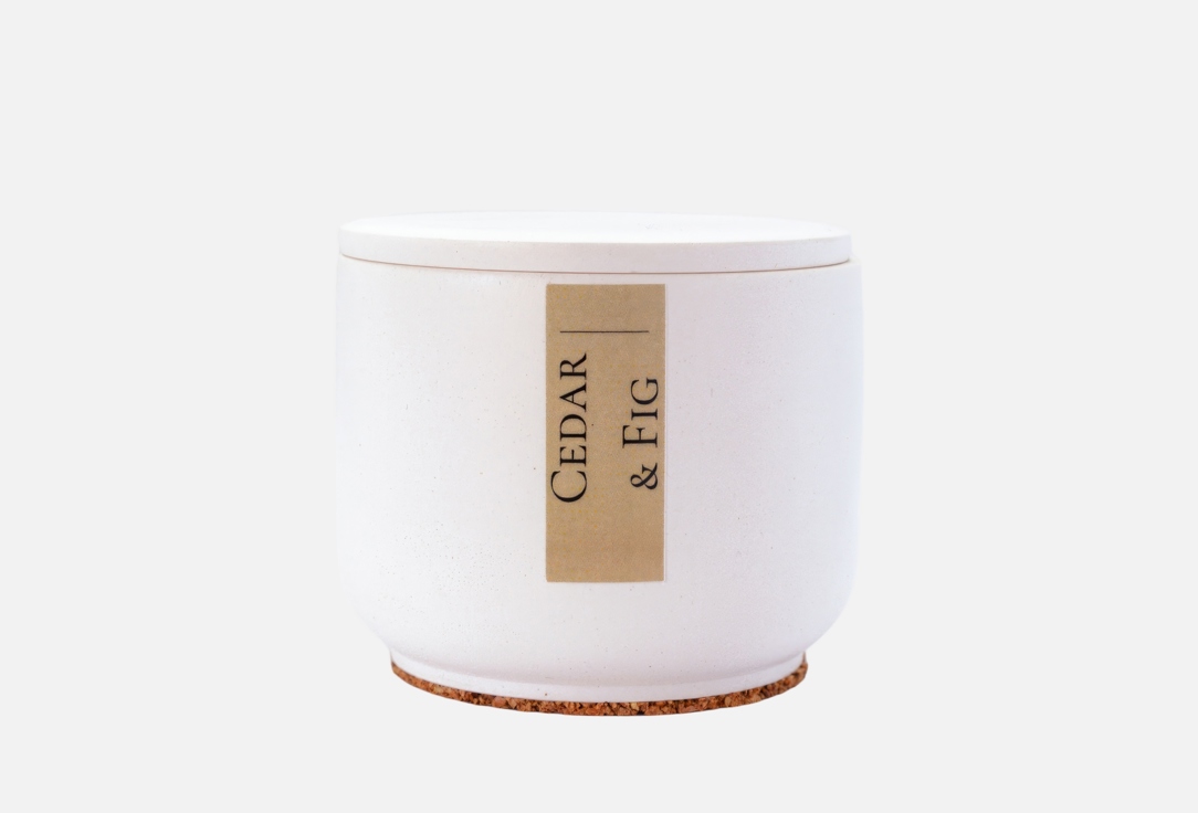 Ароматическая свеча JULY HOME DECOR Cedar, Fig 165 мл