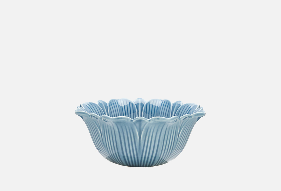 Изображение товара Салатник Myatashop lotus magic, голубой, 20 см