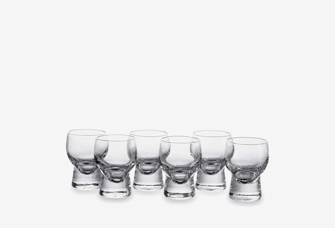 

Набор стопок для водки KROSNO, Прозрачный, Стерлинг 6 шт