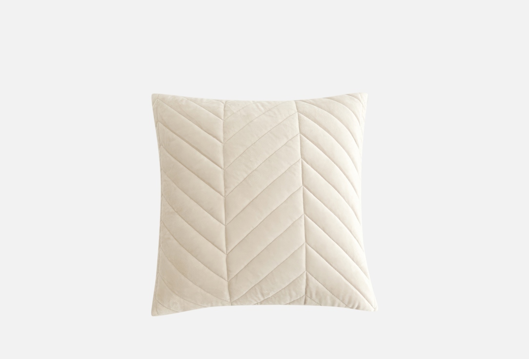 

Декоративная наволочка для подушки THE ELEVENTH KINGDOM, Бежевый, Bexley, 45x45, крем 1 шт