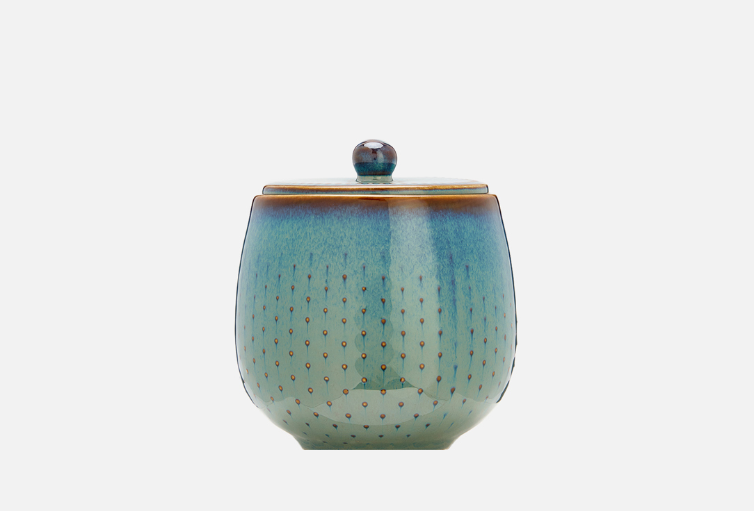 

Сахарница MYATASHOP, С крышкой, dots 1 шт