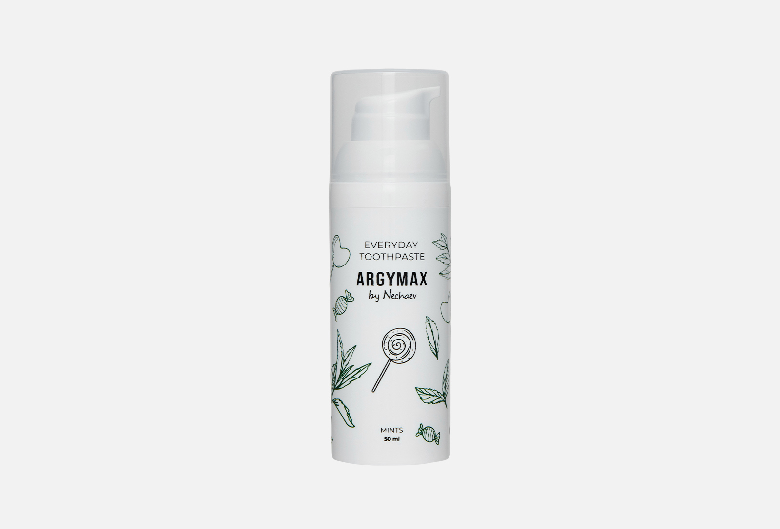ARGYMAX by Nechaev Зубная паста MINTS 50 мл — купить, цена в Москве