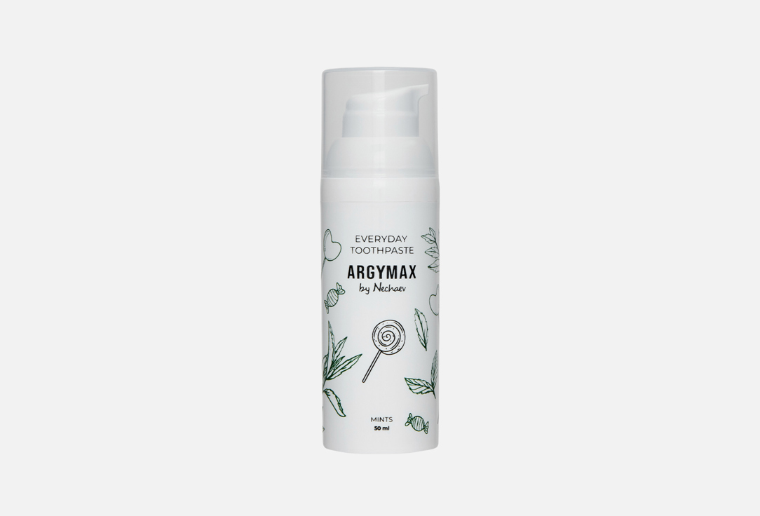 Изображение товара Зубная паста ARGYMAX by Nechaev MINTS отбеливающая комплексный уход 50 мл