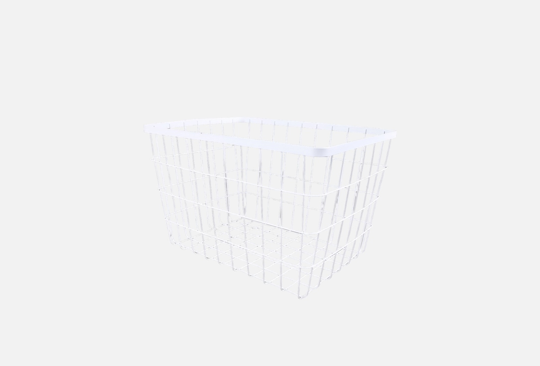 

Корзина металлическая N FAMILY, Белая, 38*28*24 1 шт