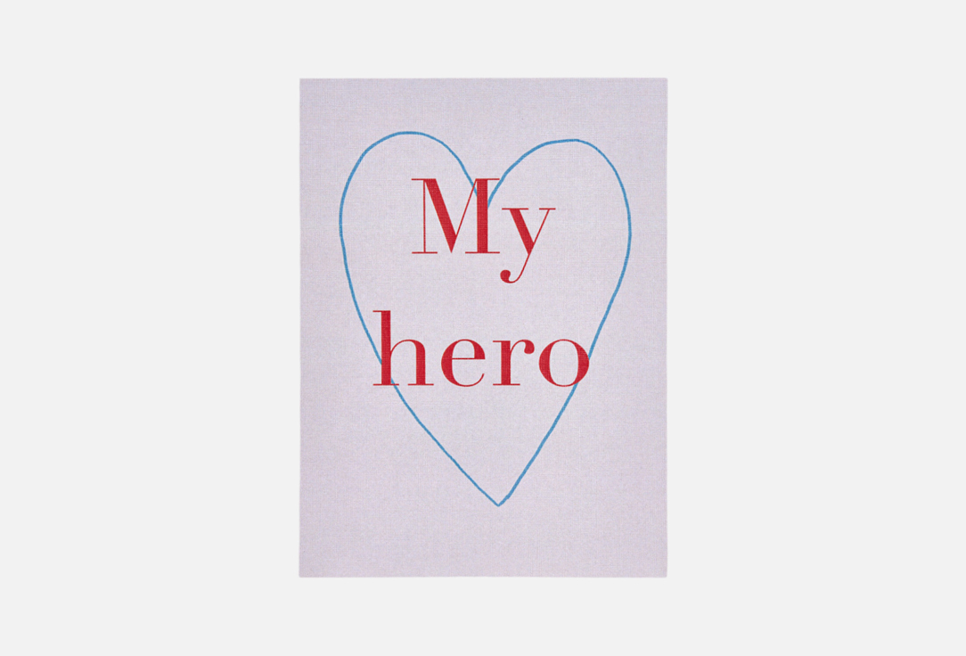 

Открытка O PAPER PAPER, My hero with heart 1 шт