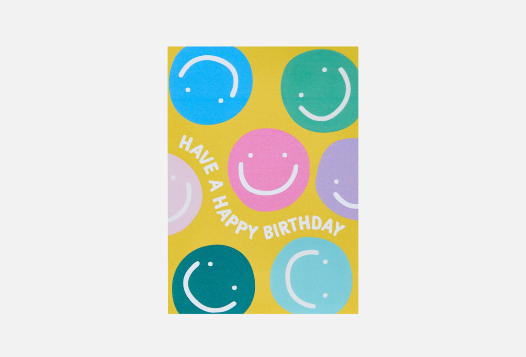 Happy Birthday Smiles 1 шт 250₽