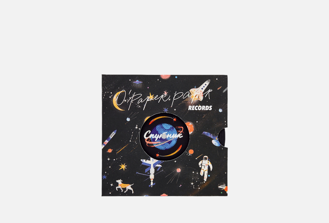 

Открытка O PAPER PAPER, Винил Спутник 1 шт