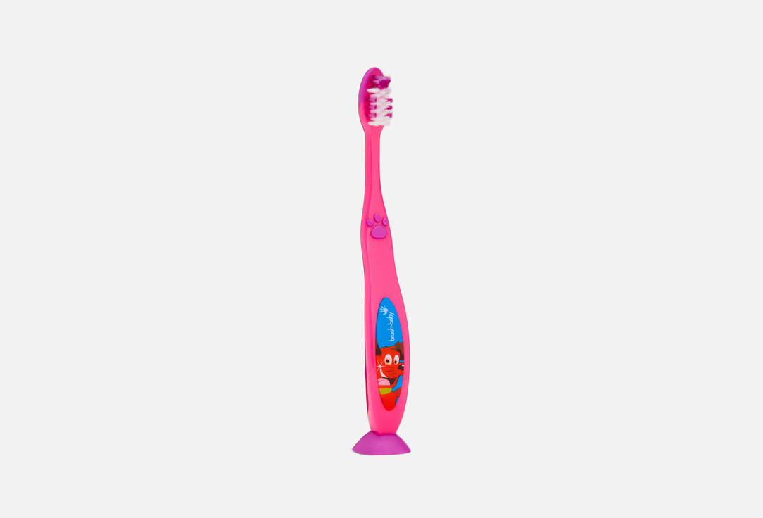 Изображение товара Зубная щетка мягкая с 6 лет Brush-Baby FlossBrush