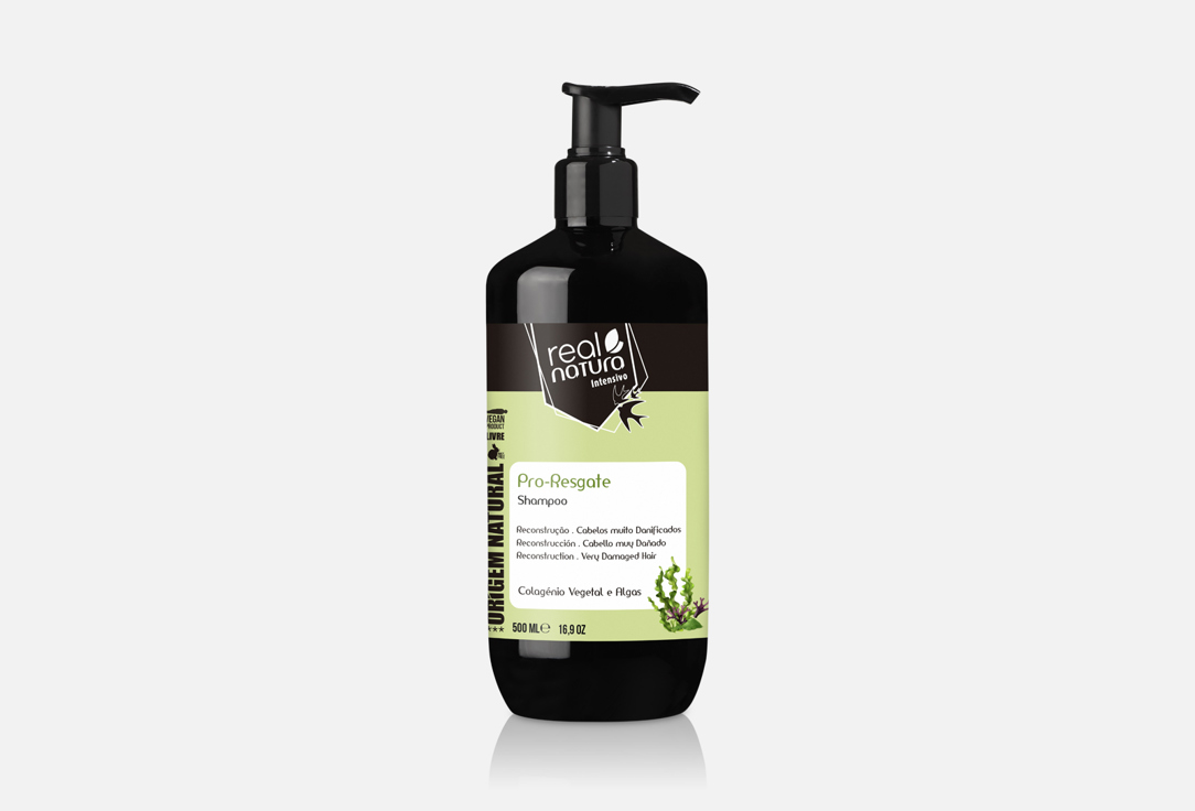 Шампунь для волос REAL NATURA Pro-Resgate 500 мл