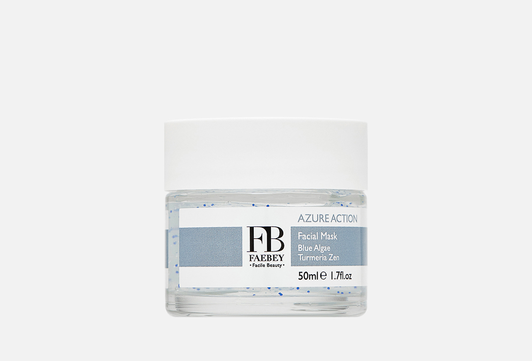 Изображение товара Гелевая маска для лица Faebey Facial Mask Turmeria Zen + Blue Alagae
