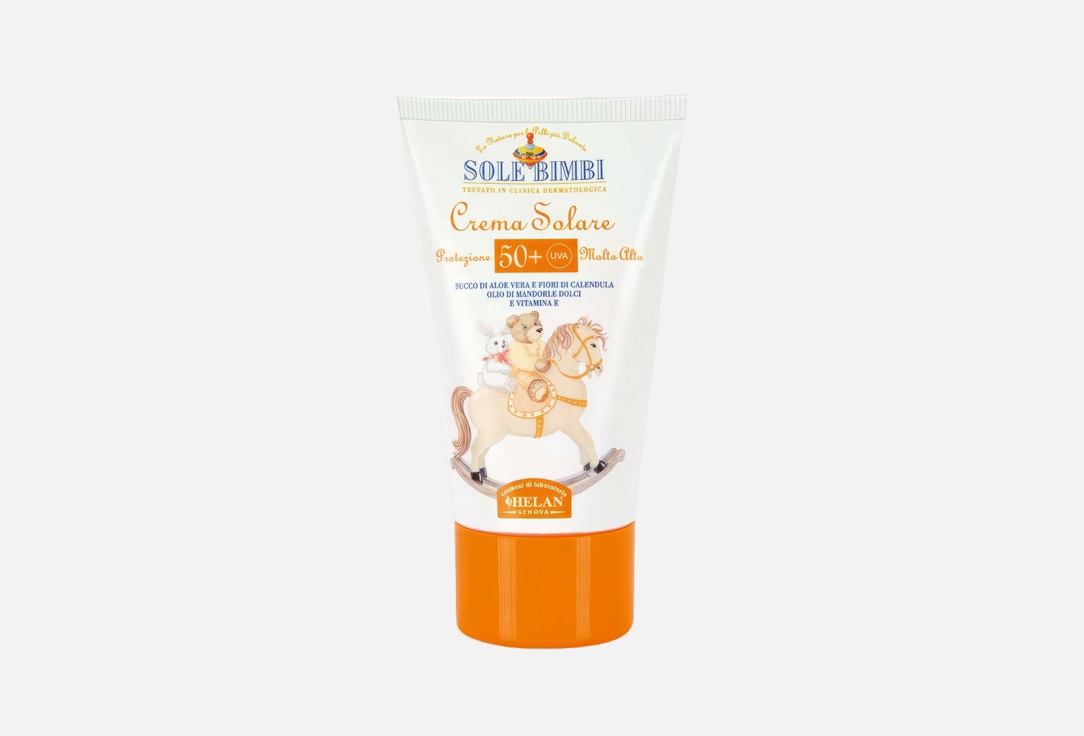 Детский крем для тела SPF 50+ Helan Sole Bimbi 