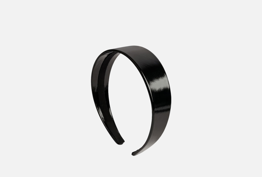 Изображение товара Ободок для волос KamaKamelia Black Varnish 40 стильный универсальный аксессуар