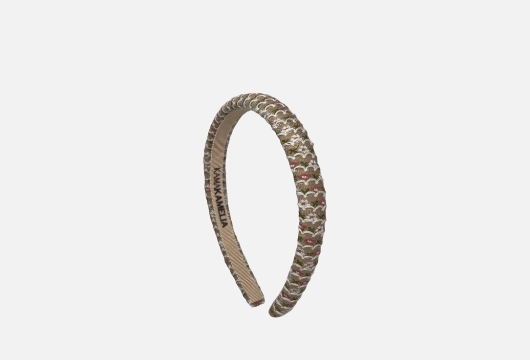 

Ободок для волос KAMAKAMELIA, Croissant Milky 1 шт