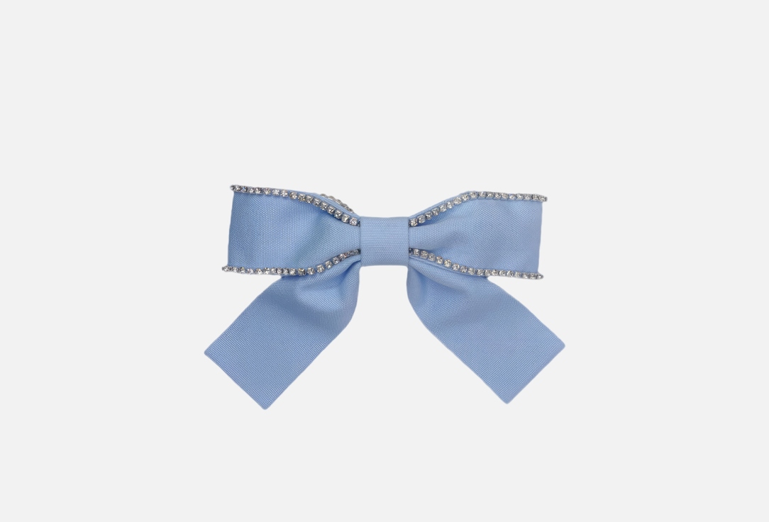 

Бант заколка для волос KAMAKAMELIA, Megan Rose Silver 1 шт