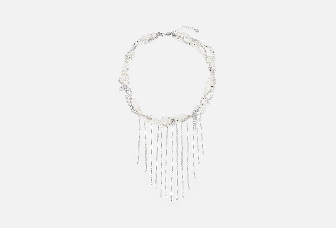 Изображение товара Колье MOMENTS BEADS из нитей жемчуга и гематита