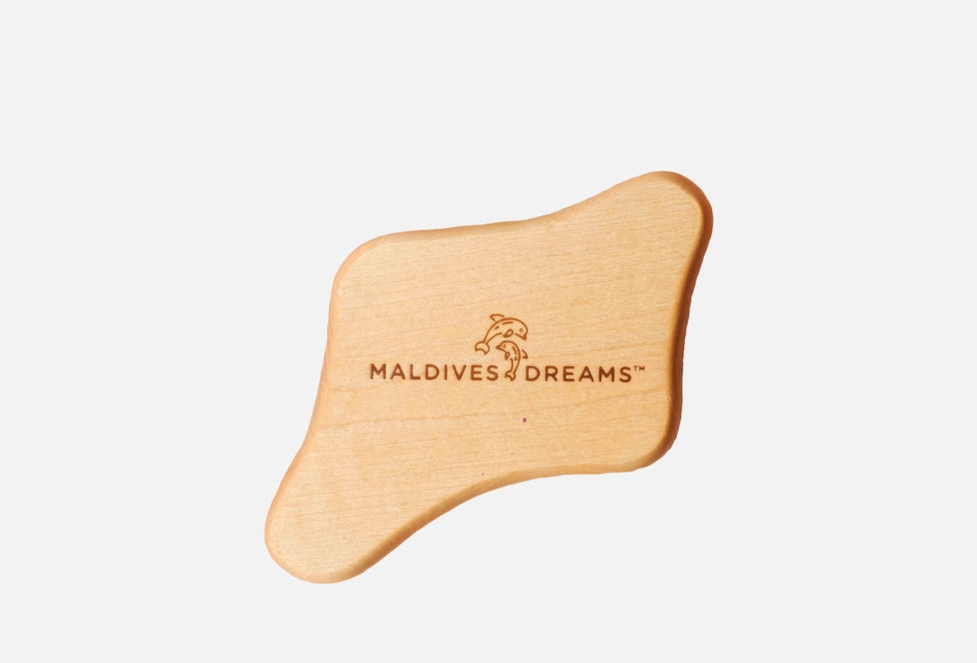

Деревянный скребок гуаша для тела MALDIVES DREAMS, Body gua sha 1 шт