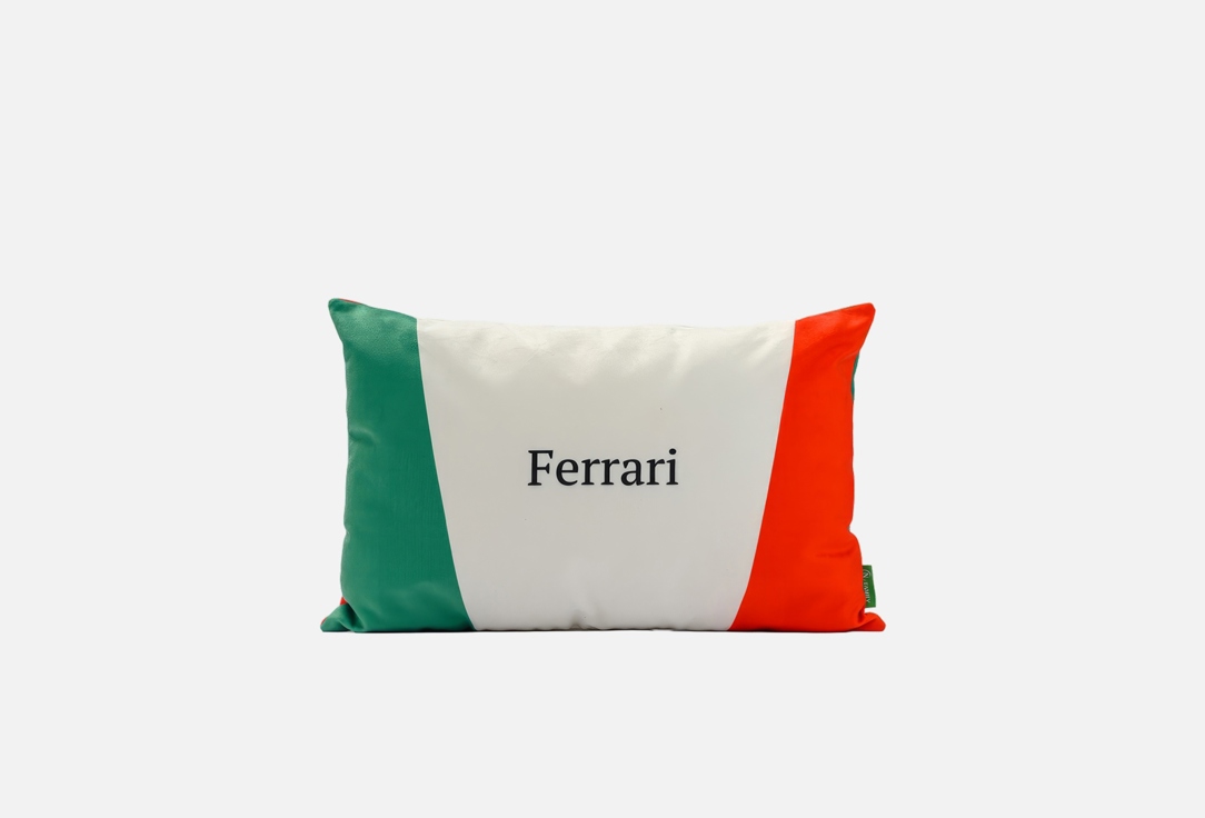 Изображение товара Подушка декоративная N Family Феррари, красно-зеленая, 60х40