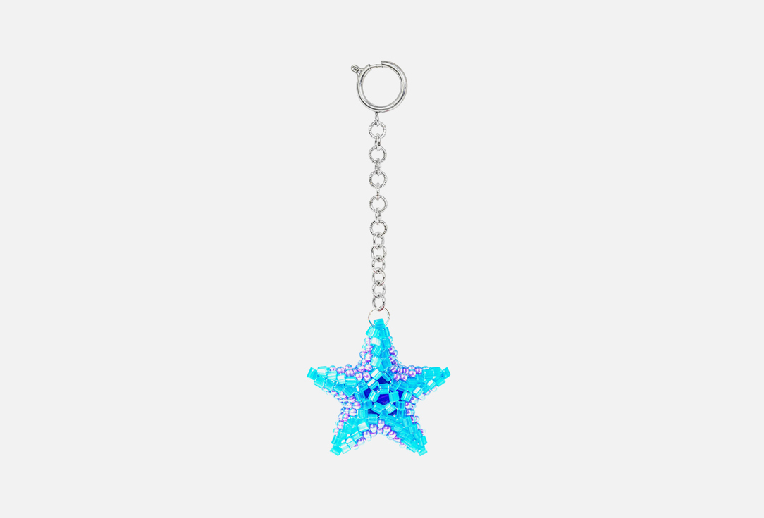 

Брелок REBELLIOUS, Keychain Blue Star 1 шт