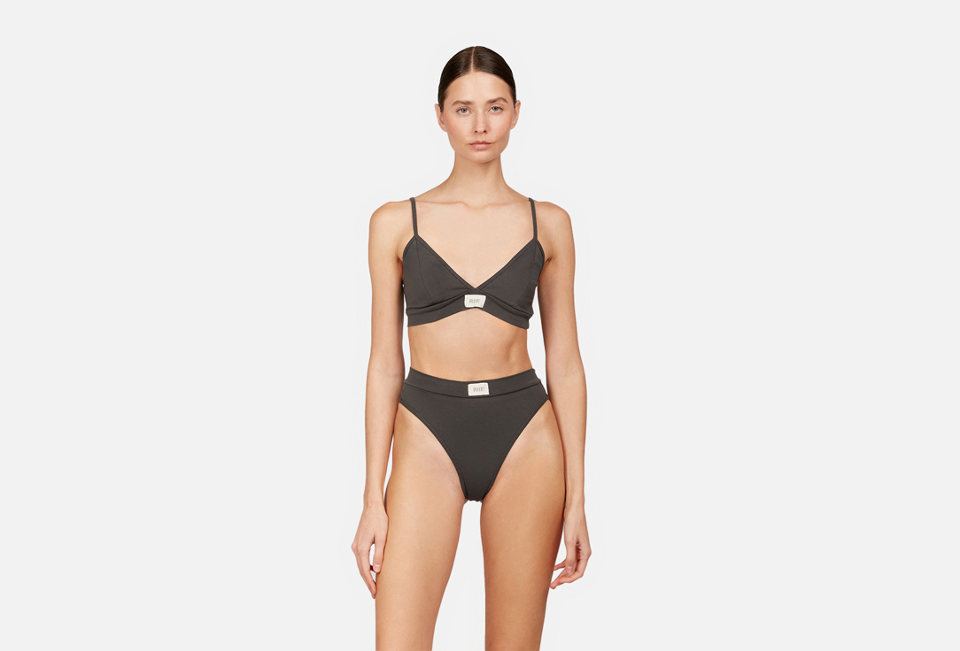 Нижнее белье RIIF. Графит S-M мл