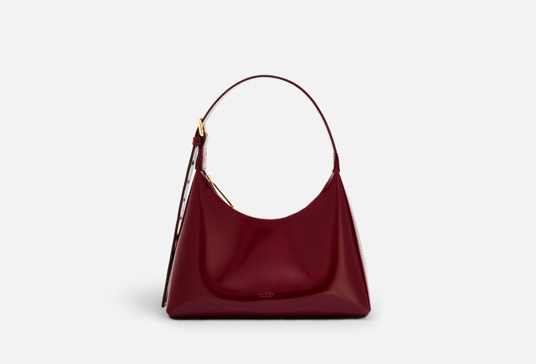 Изображение товара Стильная женская сумка хобо LUCCA из натуральной кожи с золотой фурнитурой