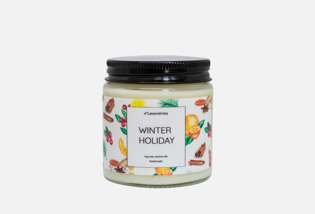

Ароматическая свеча LAVANDINKA, Зимние каникулы 120 мл