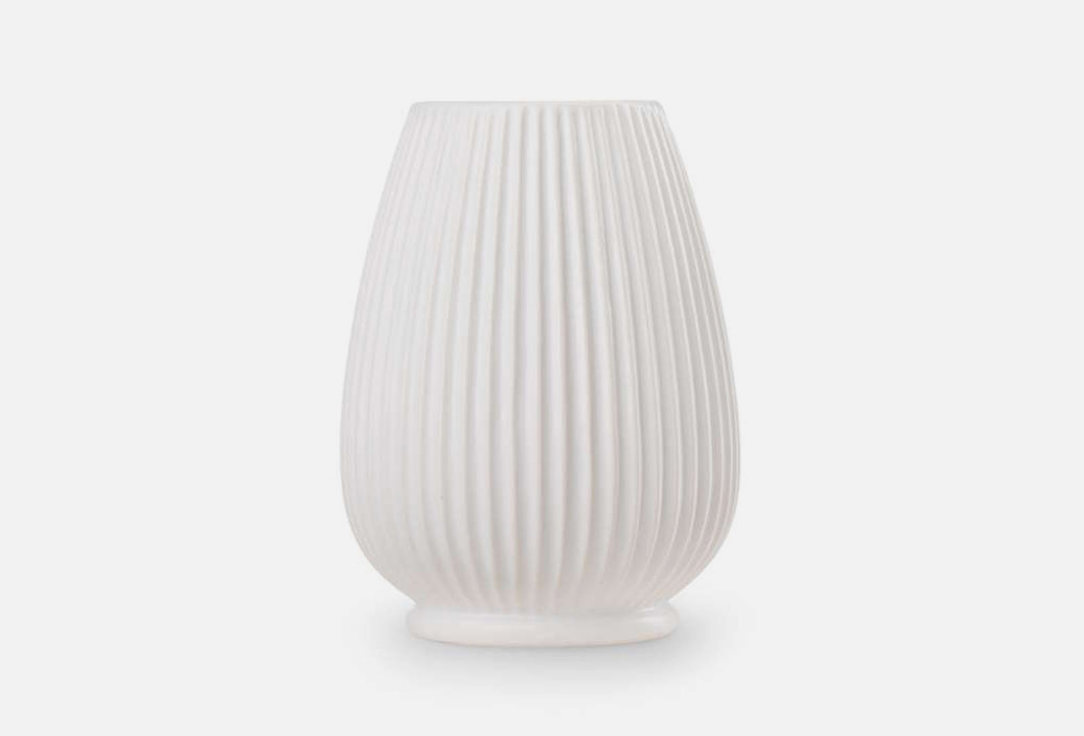 Изображение товара ваза Mandarin Decor Сиена, белая, 15 см