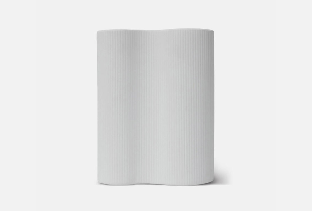 Изображение товара ваза Mandarin Decor Инфинити, белая, 23,5 см