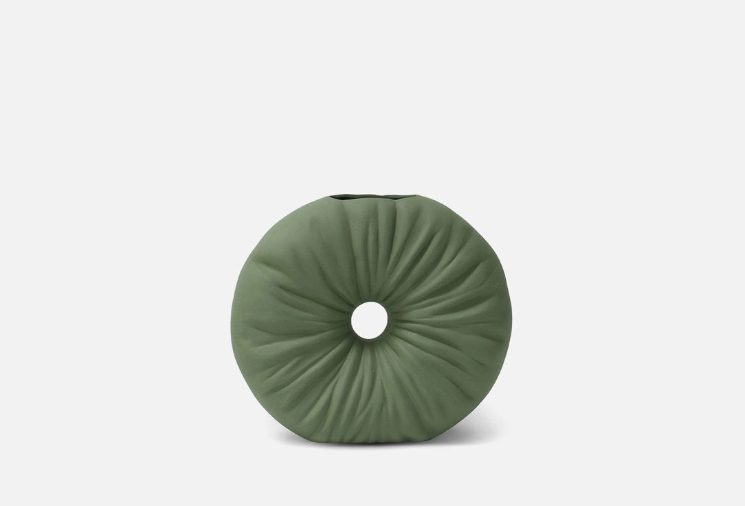 Изображение товара ваза Mandarin Decor Бруно, зелёная, 18,8 см