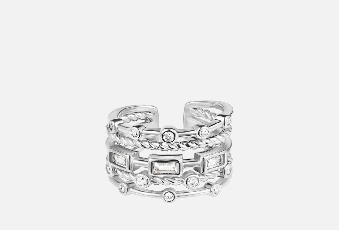 

Кольцо GINADREAMS, Блеск Silver ONESIZE мл