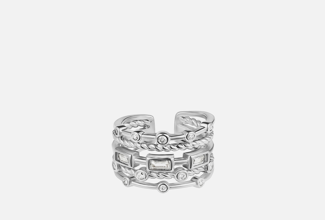 

Кольцо GINADREAMS, Блеск Silver ONESIZE мл