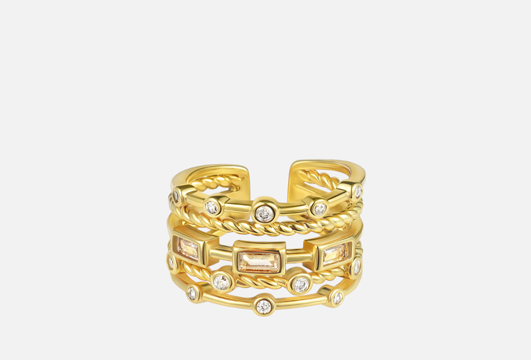 Кольцо GINADREAMS Блеск Gold ONESIZE мл