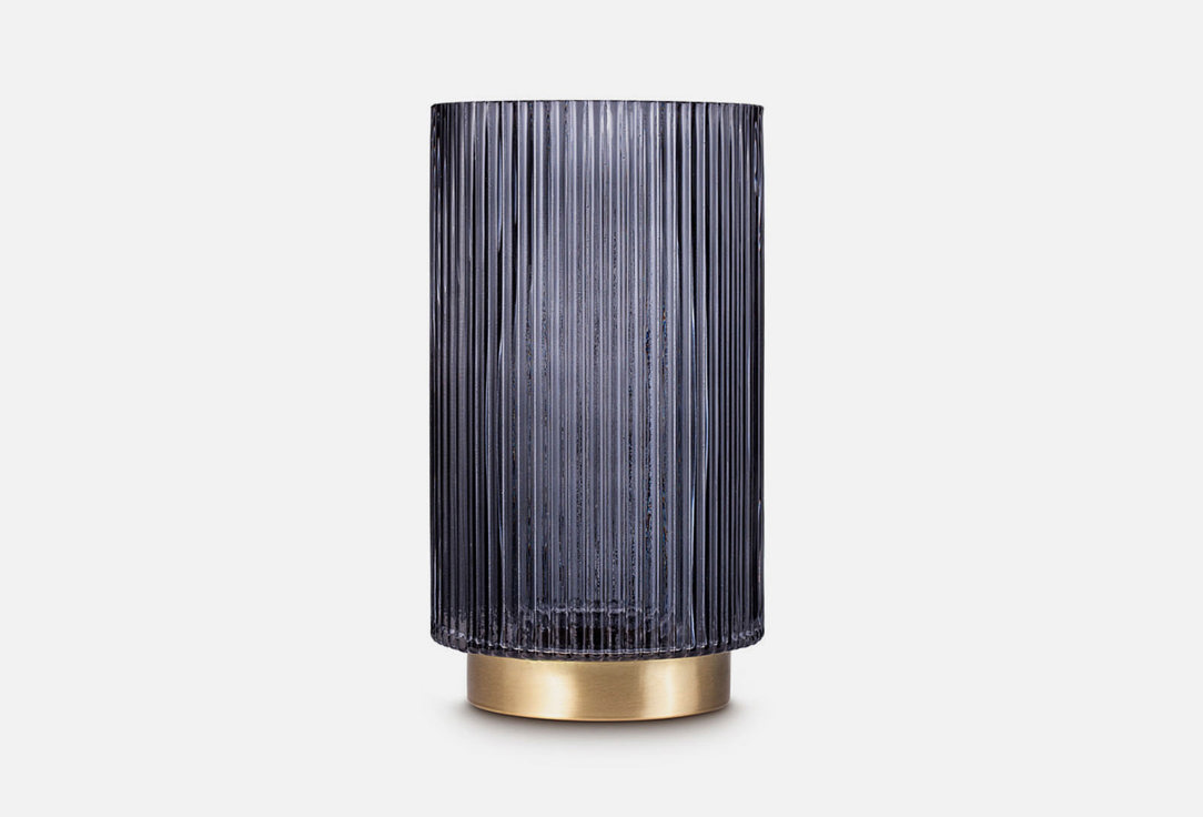 Изображение товара ваза Mandarin Decor Лира, серая, 25 см