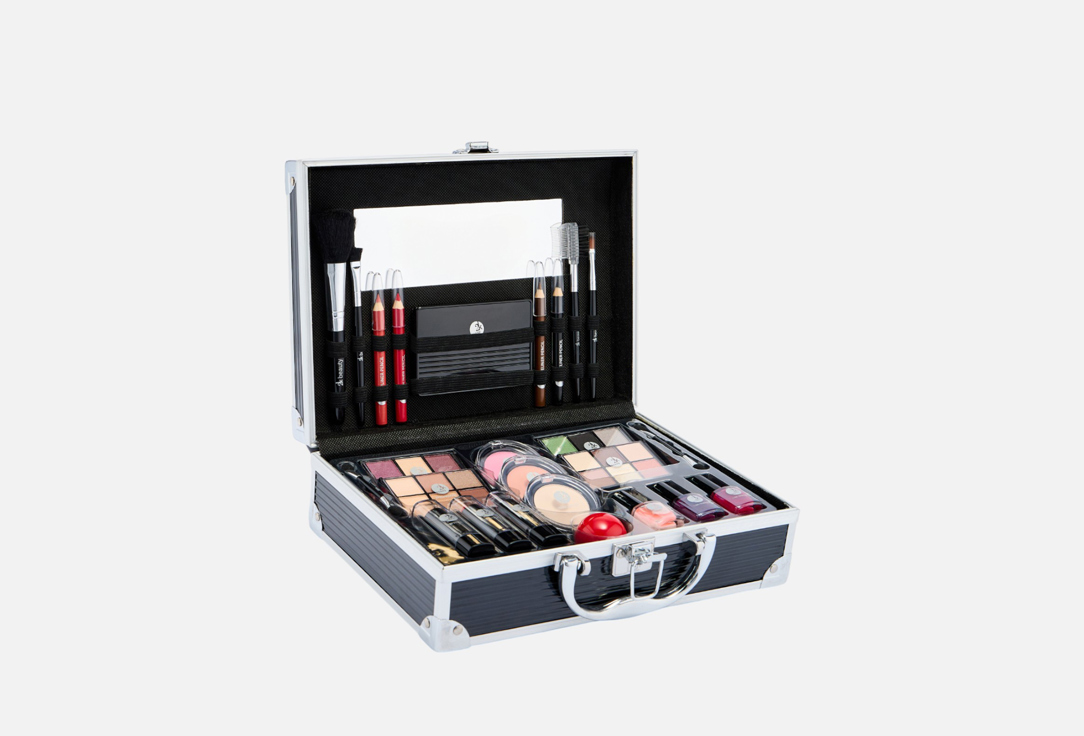 Изображение товара Косметический набор 2K Beauty Black №20 для макияжа глаз губ ногтей