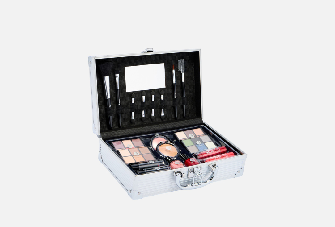 Изображение товара Косметический набор 2K Beauty Barcelona №6 с тенями помадами и лаками 7 предметов