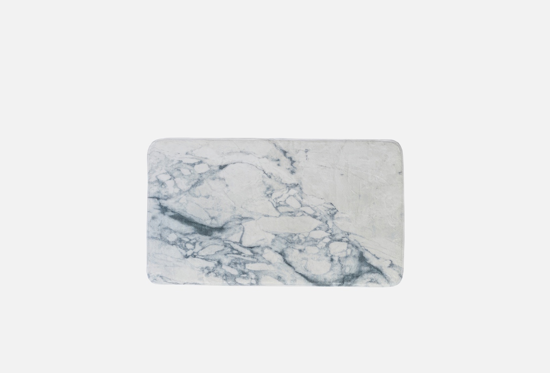 

Коврик для ванной JOYARTY, Серый, Серый мрамор, белый, серый 60x100 1 шт