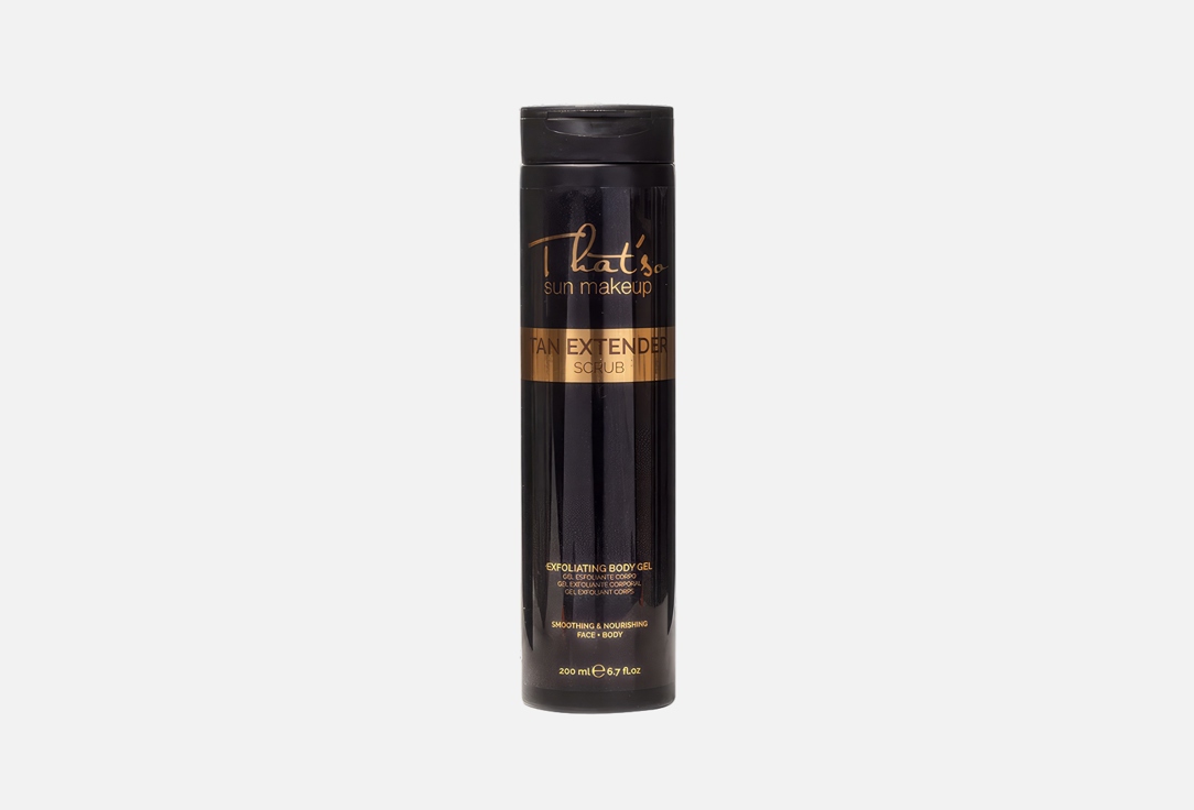 гель-скраб для тела THATSO Tan extender scrub 200 мл