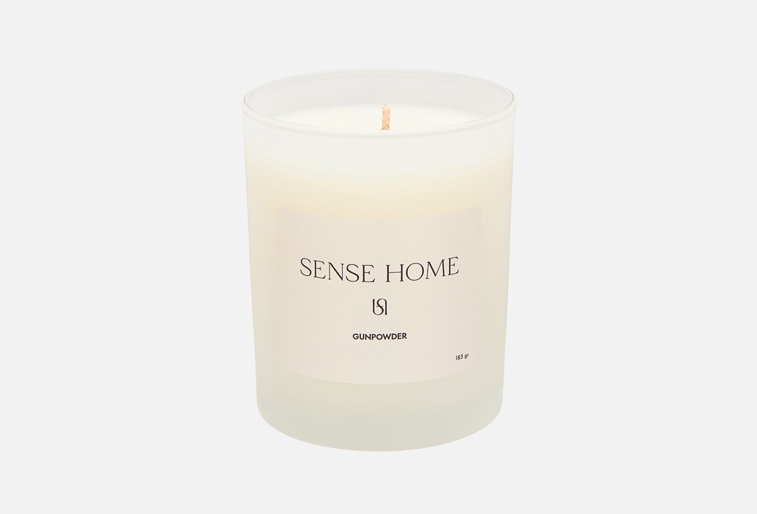 

Ароматическая свеча SENSE HOME, SENSE HOME Gunpowder 185 г