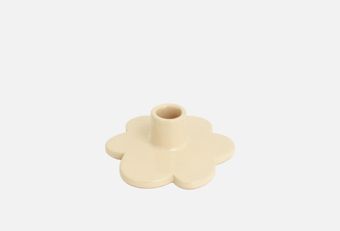 

Керамический подсвечник SASHA GUNGA, Белый, Молочный 1 шт