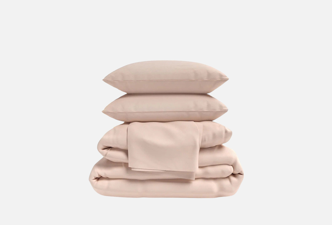 Изображение товара комплект постельного белья Атмосфера ранфорс, кофе, семейный