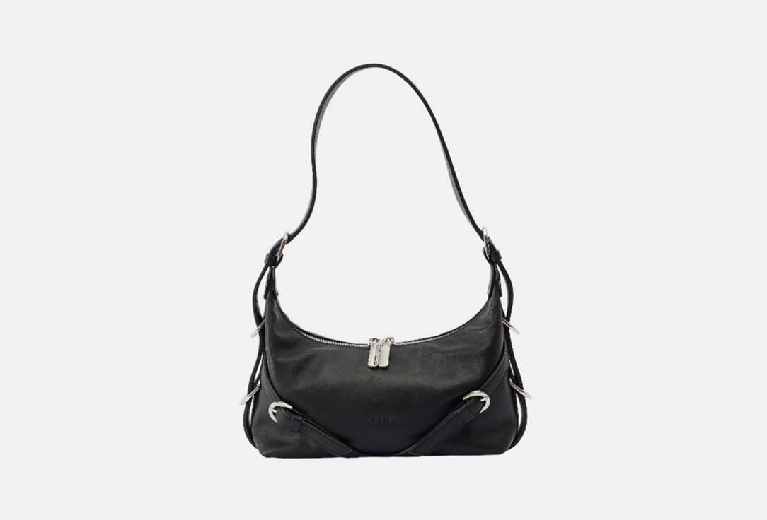 Изображение товара Сумка багет кожаная Afina 738 черная