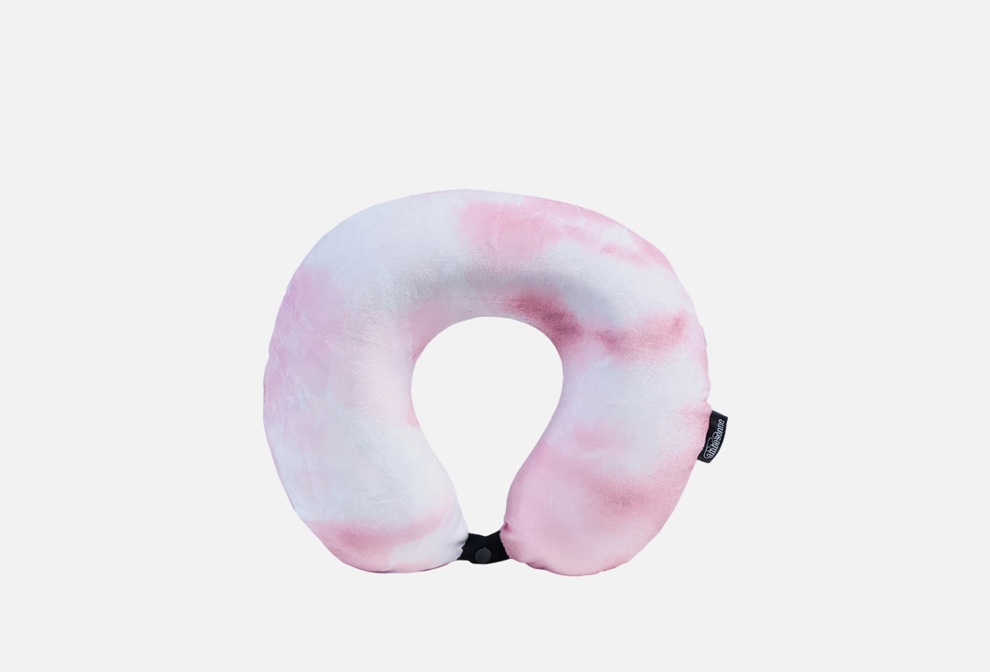 Изображение товара Подушка для путешествий с эффектом памяти Memory Foam Розовый дым 25х30 см