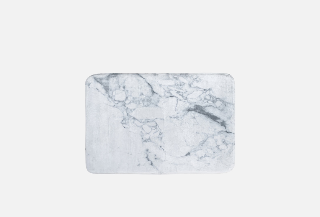

Коврик для ванной JOYARTY, Серый, Серый мрамор, 52x77 1 шт