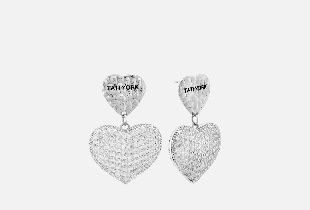 Изображение товара Серьги TATI YORK Shine Heart
