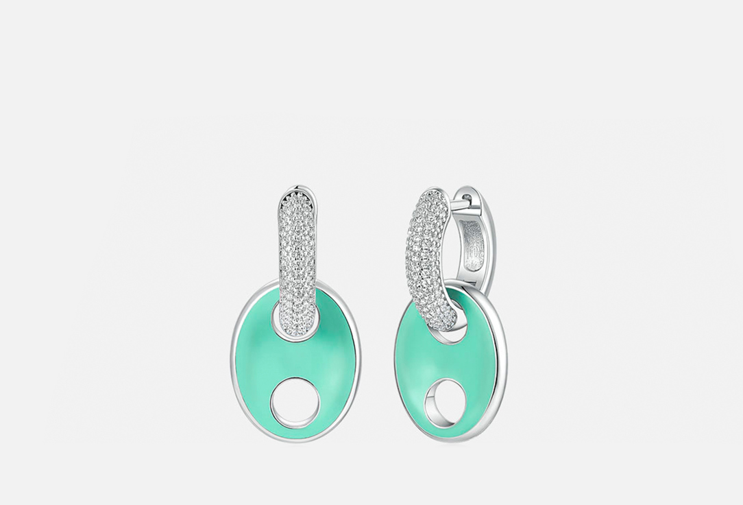 Изображение товара Серьги-трансформеры EVGENIA moment Green