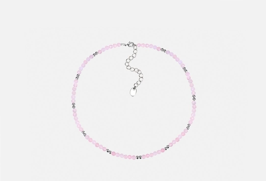 

Колье EVGENIA MOMENT, Из розового кварца 1 шт