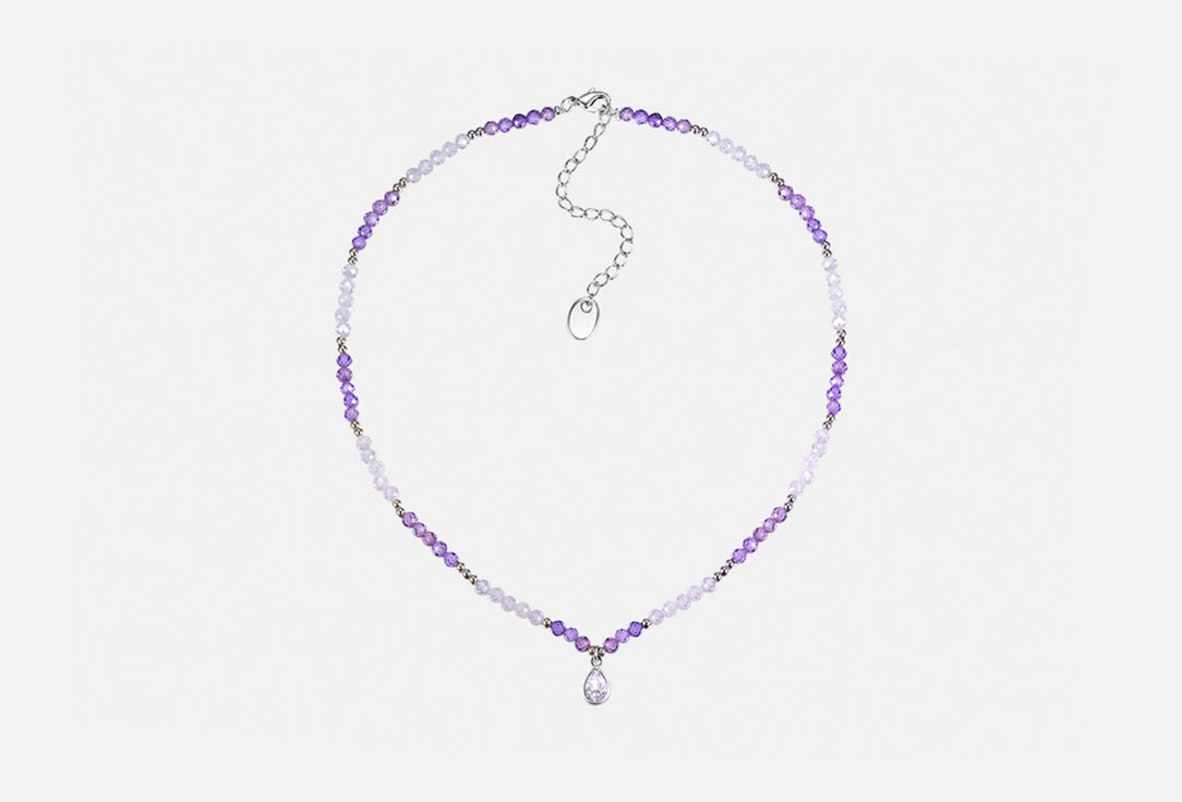 

Колье EVGENIA MOMENT, Лавандовый мист 1 шт