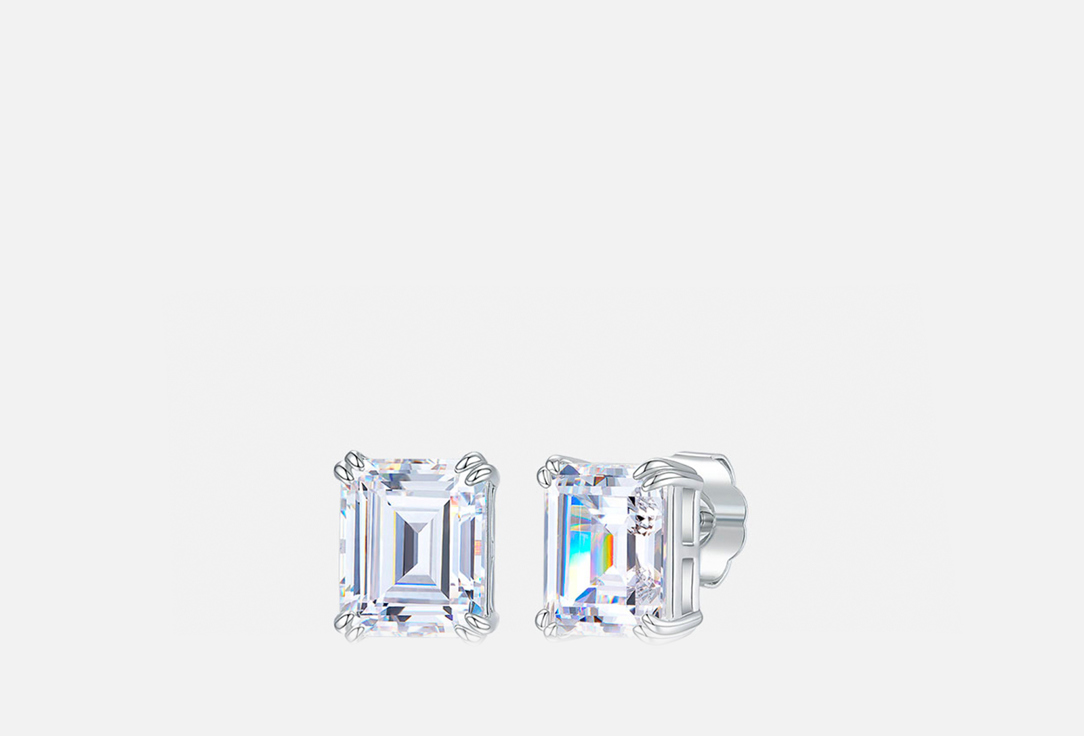 Изображение товара Серьги-пусеты EVGENIA moment White