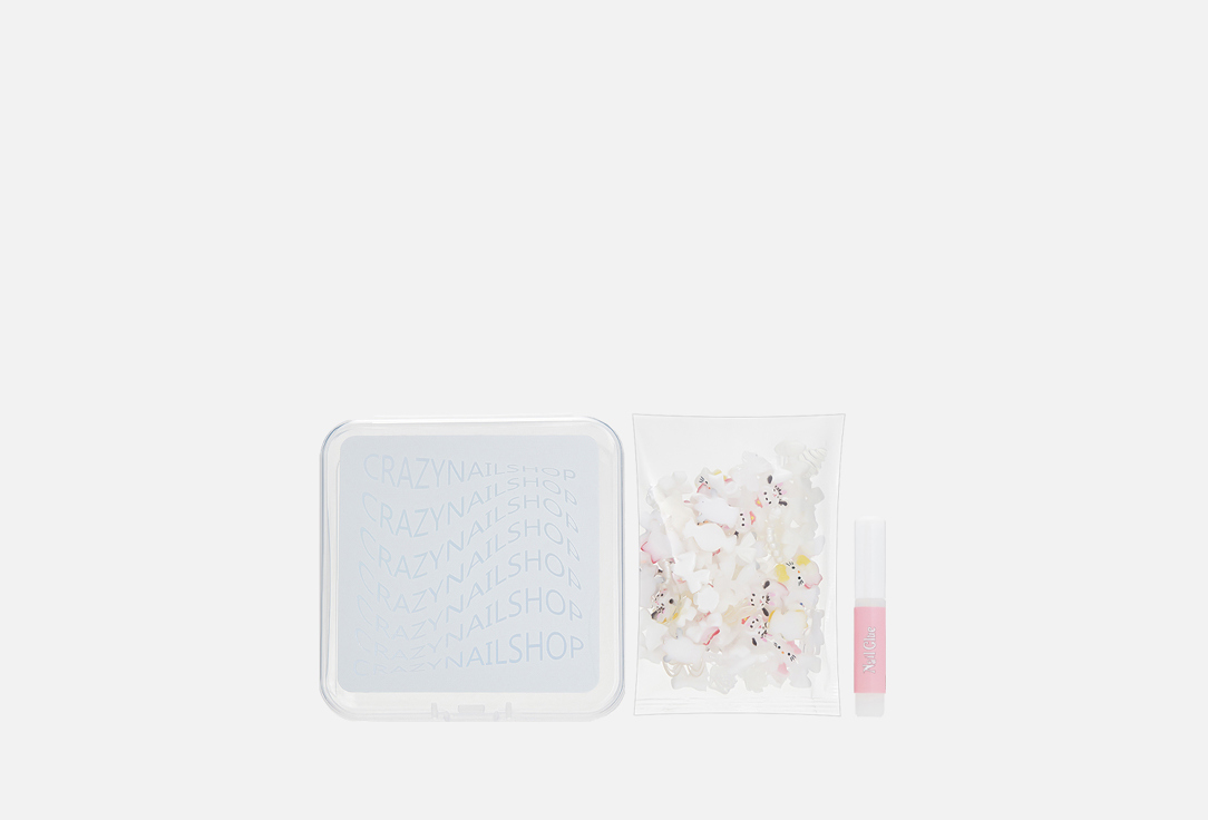 Белый микс 100 шт 300₽