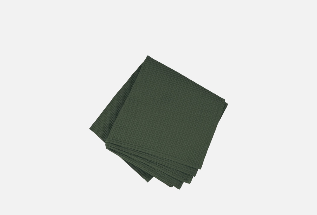 Изображение товара Покрывало вафельное N Family DINO, зеленое, 165х145