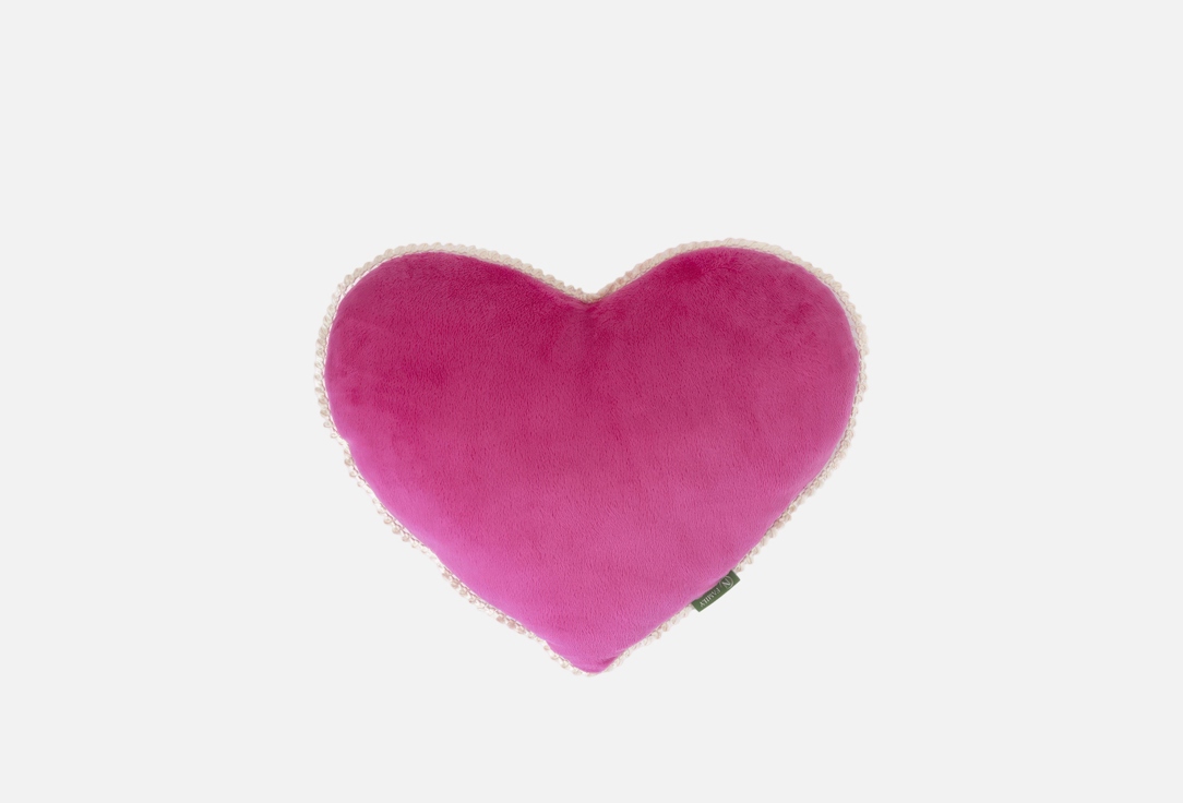 Изображение товара Подушка декоративная N Family Fuchsia с кружевом, 40х45